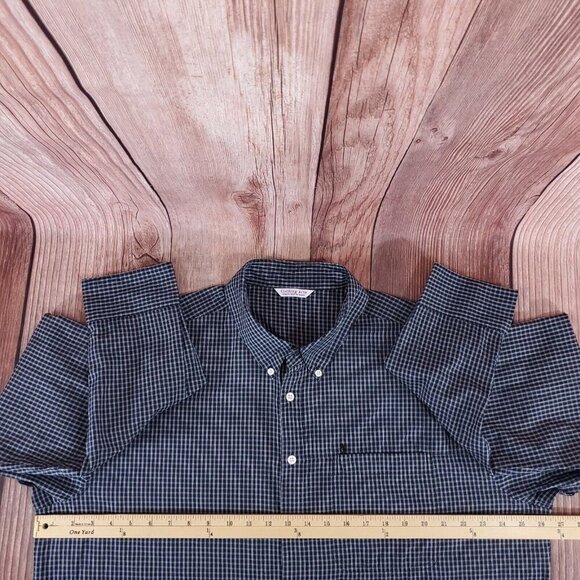 *READ* Clothing Arts Mens Size 2XL P^Cubed Pick Pocket Proof Shirt Travel Navy - Picture 11 of 12